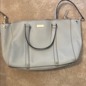 Kate Spade Light Gray Tote Bag